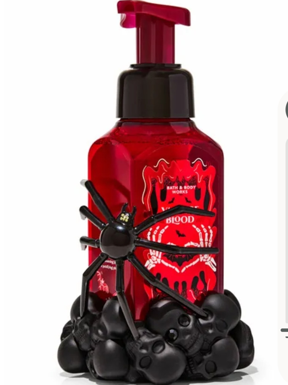 Bath And Body Works Halloween Spider Soap Holder - Makes Noise!
